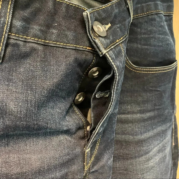 G-STAR RAW Sz 33 D 3301 Button fly 100%  cotton Jeans - Picture 4 of 15